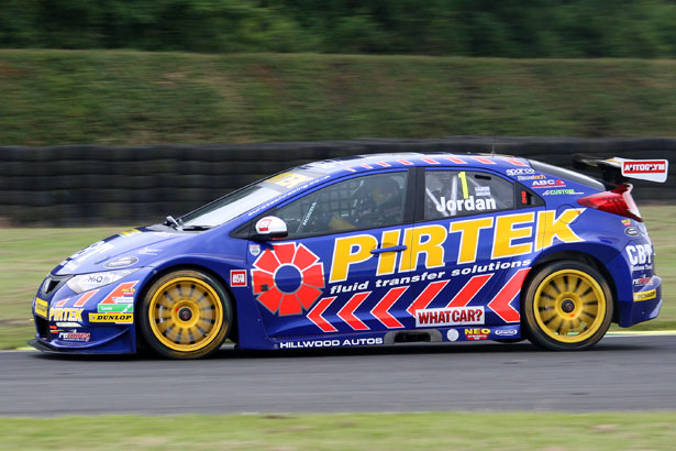 Andrew Jordan was 2nd fastest in both sessions