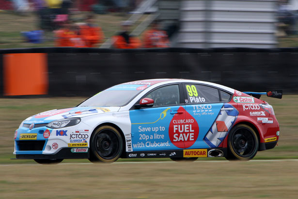 Jason Plato smashed the Snetterton lap record