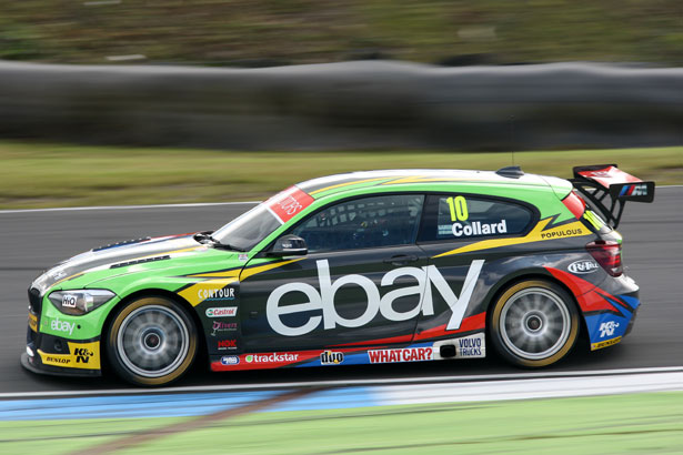 Rob Collard on his way to victory at Knockhill