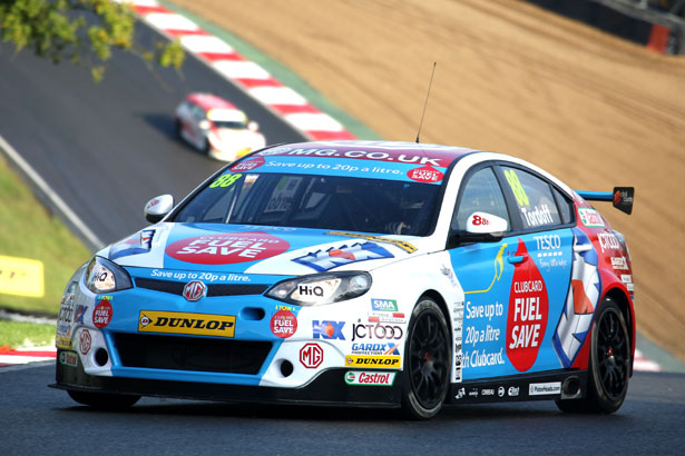 Sam Tordoff will join his team-mate on the front row of the grid