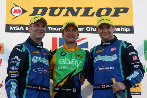 Turkington enjoys his 2nd win of the year at Thruxton