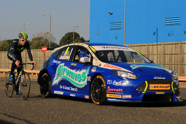 Alex Dowsett with Mat Jackson's Motorbase prepared Ford Focus ST