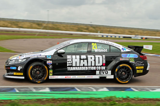 Andy Wilmot last competed in the BTCC at Rockingham in 2013