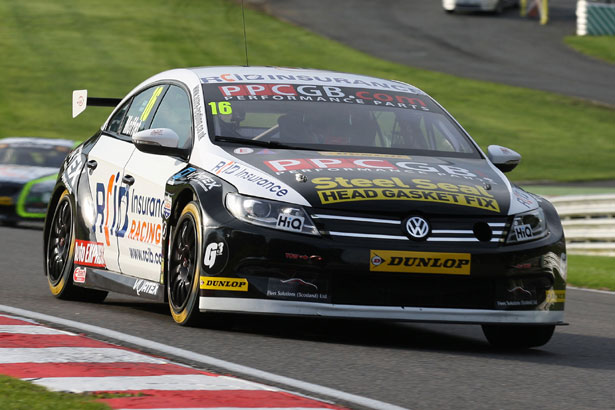 Scoring championship points at Brands Hatch last year