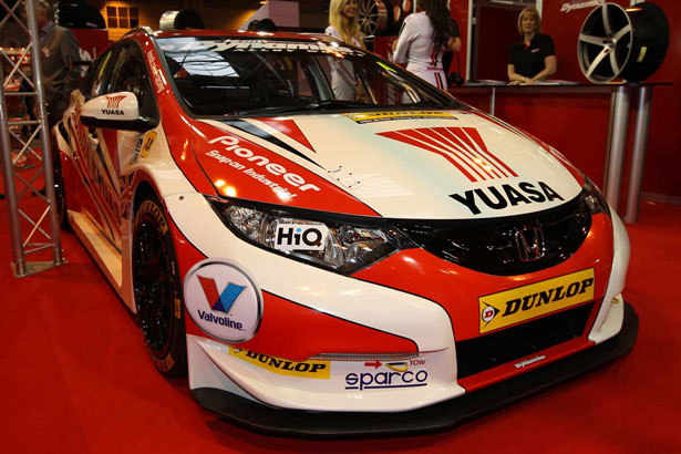 Honda Yuasa Racing previewed the Civic Tourer at last year's show