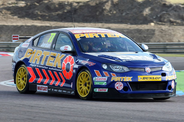 Andrew Jordan in his 2015 Pirtek Racing MG6