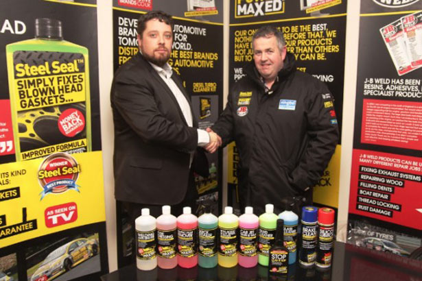 Martin Broadhurst is welcomed to the Power Maxed Racing team