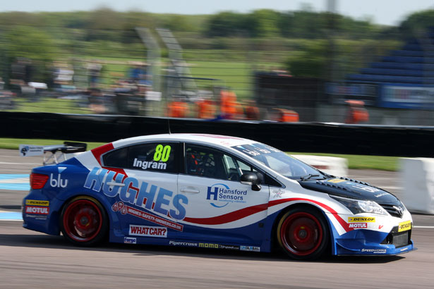 Tom Ingram in the 2014 Speedworks Motorsport Toyota Avensis