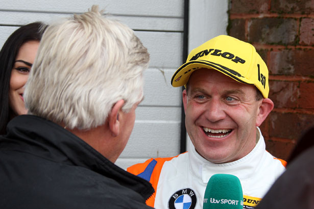 Rob Collard won the 1st British Touring Car Championship race
