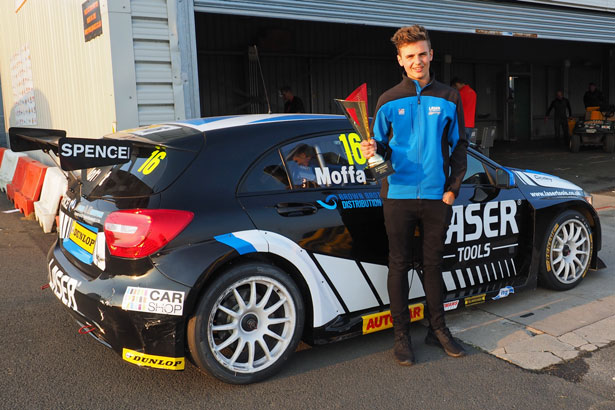 Aiden Moffat got his maiden BTCC podium finish at Knockhill