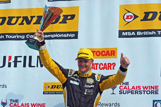 Rockingham provided Josh Cook with his first BTCC podium