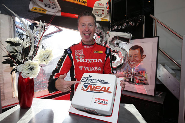 Matt Neal celebrates 25 years in the BTCC