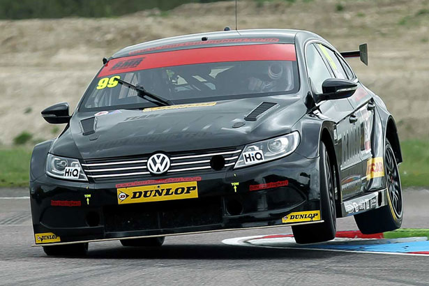 Jason Plato topped the time sheet in the first session