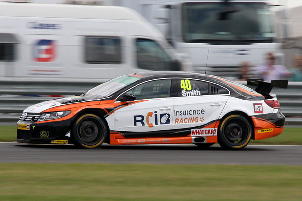 Aron Smith qualified 2nd in his Team BMR Volkswagen CC