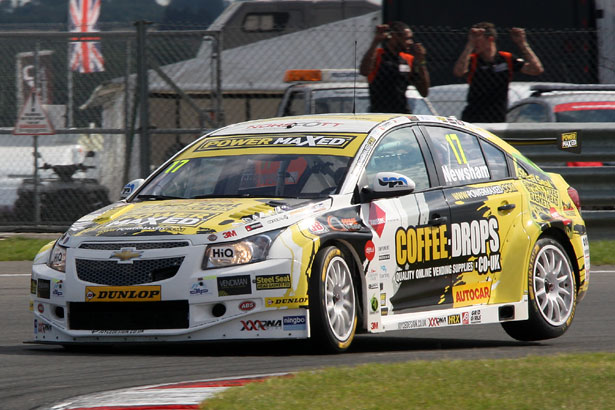 Inverness-based Dave Newsham in his Chevrolet Cruze