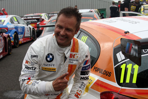 Andy Priaulx takes pole position at Knockhill