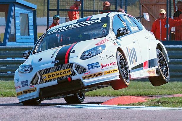 Mat Jackson in his Motorbase Performance Ford Focus