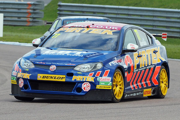 Andrew Jordan tops the time sheets in the 2nd practice session