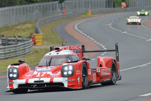 Webber, Bernhard and Hartley made it a 1-2 for Porsche