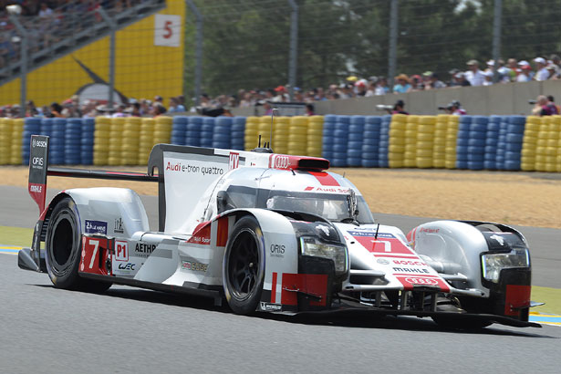 Audi's No. 7 car finished 3rd with Fässler, Lotterer and Tréluyer