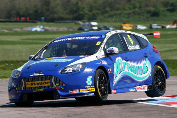Mat Jackson at the wheel of his 2014 Ford Focus ST