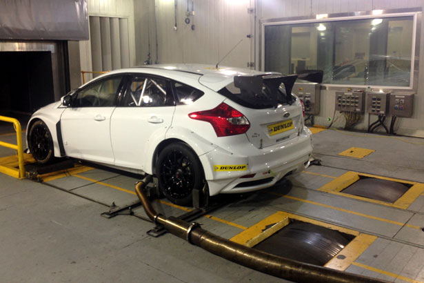 Engine installation testing at Ford's Environmental Test Laboratory