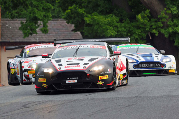 Jonny Adam in the TF Sport Aston Martin Vantage GT3