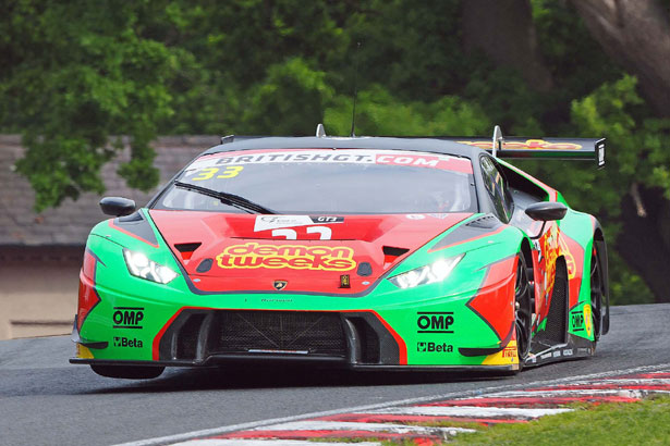 Jon Minshaw's Barwell Motorsport Lamborghini Huracan GT3