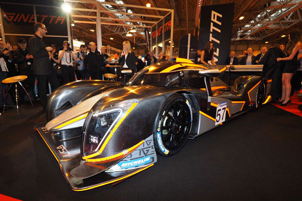 Ginetta's new G57 on display at Autosport International