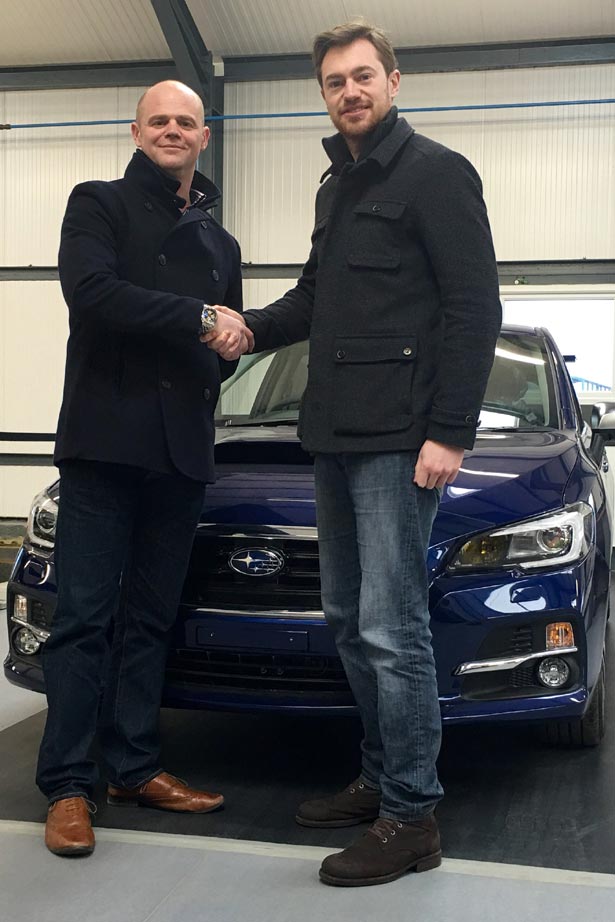 Warren Scott welcomes James Cole to Team BMR