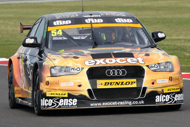 Hunter Abbott in his 2015 Exocet AlcoSense Audi A4