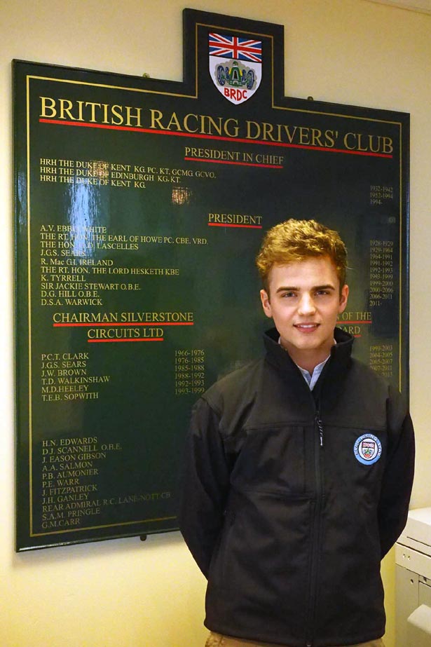 Aiden Moffat is now part of a motor sport institution