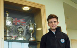 Aiden Moffat at the BRDC today