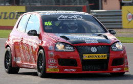 Ollie Jackson in his 2012 AmDTuning.com VW Golf
