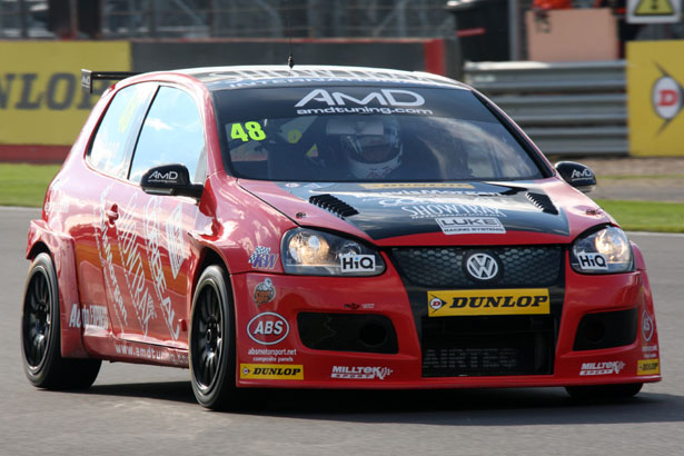 Ollie Jackson in his 2012 AmDTuning.com VW Golf