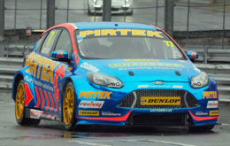 Andrew Jordan testing his Motorbase Performance Ford Focus