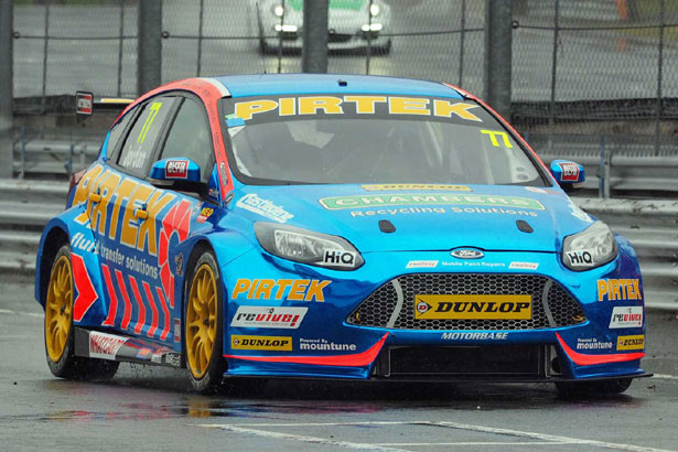 Andrew Jordan testing his Motorbase Performance Ford Focus