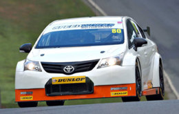 Tom Ingram looked very quick around the Brands Hatch Indy circuit