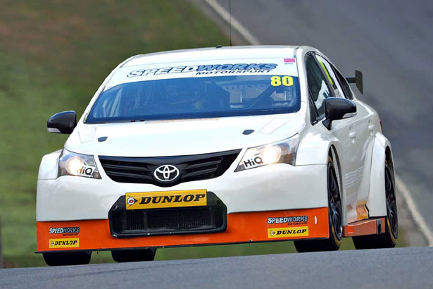 Tom Ingram looked very quick around the Brands Hatch Indy circuit