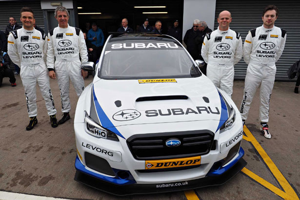 Team BMR with the all-new Subaru Levorg GT