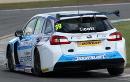 Warren Scott at Donington Park