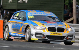 Sam Tordoff's BMW will carry at special JCT600 livery at Croft Circuit
