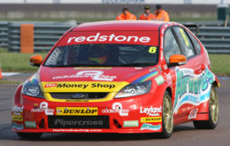 Michael Caine on his BTCC debut at Rockingham in 2011