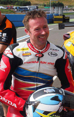 Gordon Shedden can't stop grinning!