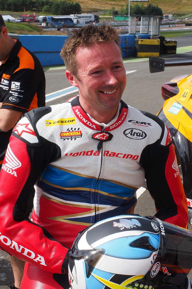 Gordon Shedden can't stop grinning!