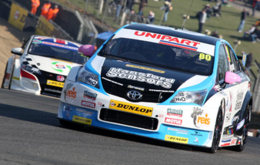 Tom Ingram in his Speedworks Motorsport Toyota Avensis