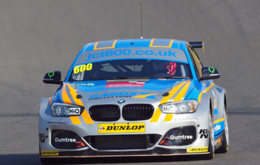 Sam Tordoff set the fastest lap of the day so far