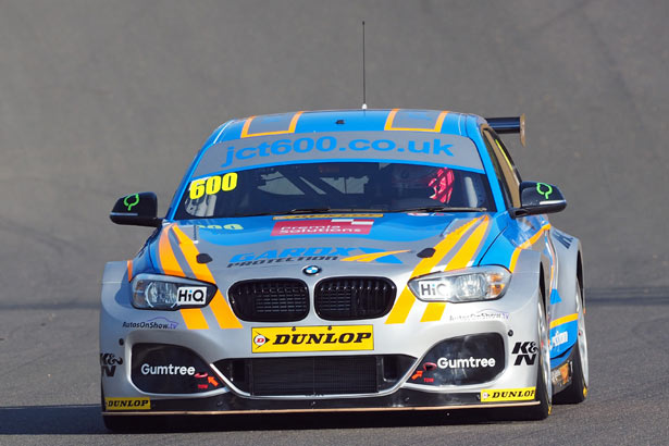 Sam Tordoff set the fastest lap of the day so far