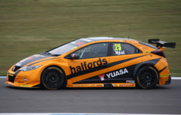 Matt Neal was fastest in the recent test session at Donington Park