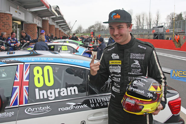 Tom Ingram took pole position in the qualifying session